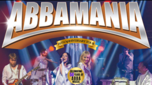 ABBAMANIA. 25th Anniversary Tour. Celebrating 50 years of ABBA music.