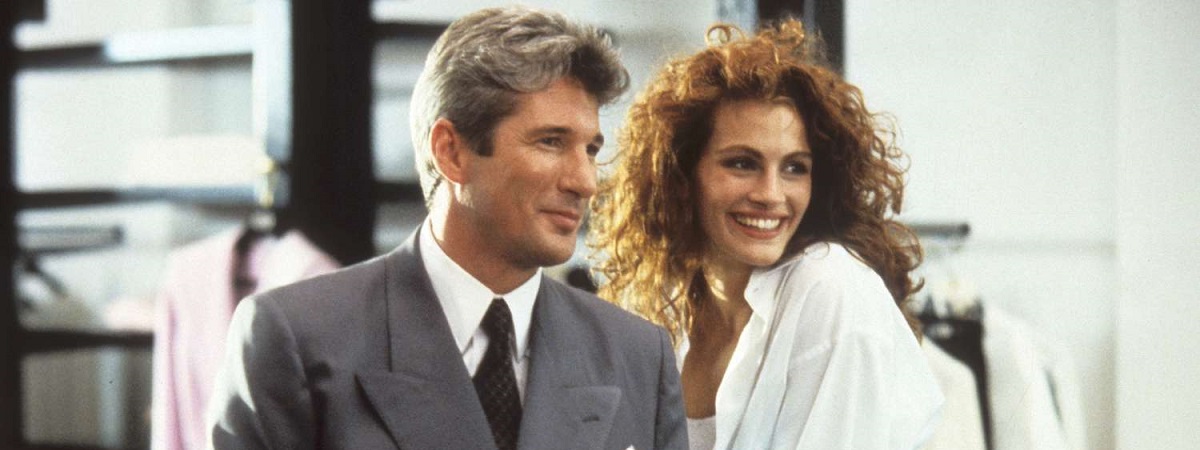 Richard Gere and Julia Roberts in Pretty Woman.