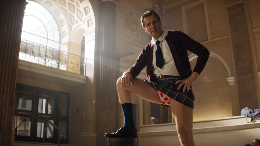 Liam Neeson in The Naked Gun