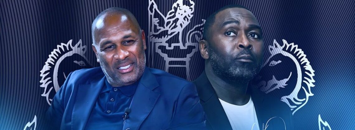 Les Ferdinand and Andy Cole.