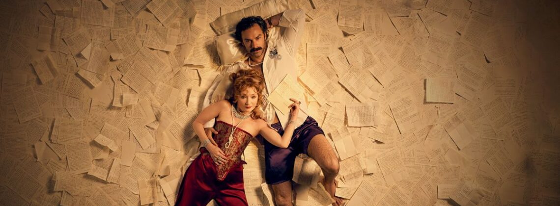 NT Live: Les Liaisons Dangereuses Lesley Manville (Phantom Thread) and Aidan Turner (Rivals) in Les Liaisons Dangereuses