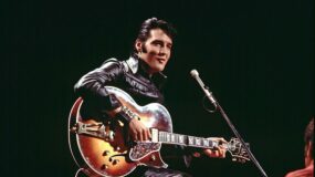 Elvis Presley in a still from EPiC: Elvis Presley In Concert.