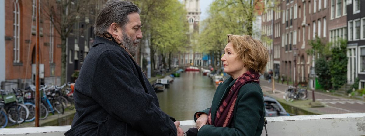 Lesley Manville and Ciaran Hinds in Midwinter Break