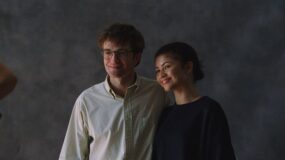 Robert Pattinson and Zendaya in The Drama