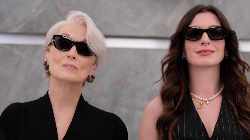 Meryl Streep and Anne Hathaway in a still from The Devil Wears Prada 2.