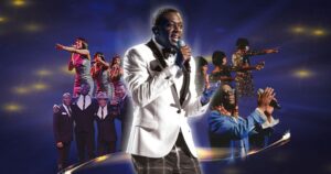 Photographs of various tribute acts in a promotional image for A Night To Remember - Motown Show.