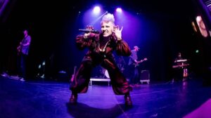 A production shot from Beautiful Trauma: The Ultimate Live P!nk Experience