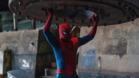 Tom Holland as Spider-Man in Spider-Man: Brand New Day.
